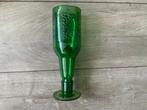 Vintage 90's Groen Grolsch Bierglas Bierfles Glas - Fles, Verzamelen, Biermerken, Ophalen of Verzenden, Zo goed als nieuw, Glas of Glazen