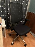 Bureaustoel netweave zwart in nette staat, Huis en Inrichting, Ophalen, Gebruikt, Zwart, Bureaustoel