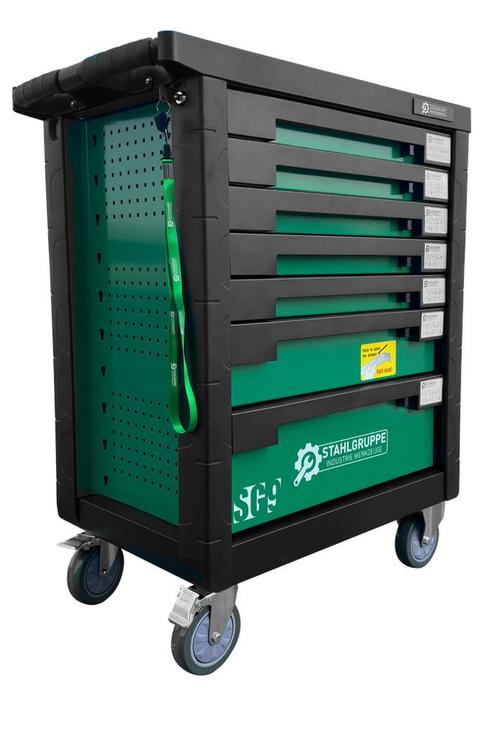 Stahlgruppe gereedschapswagen SG 9 groen, Auto diversen, Autogereedschap, Nieuw, Ophalen of Verzenden