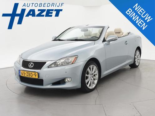 Lexus IS Cabriolet 250C 2.5 V6 AUT. EXECUTIVE + STOELVENTILA, Auto's, Lexus, Bedrijf, Te koop, IS, ABS, Airbags, Airconditioning