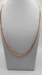 Gouden fantasie schakel ketting 14kt