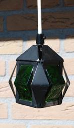 Vintage Zweeds lampje Elfwing design groen glas, Huis en Inrichting, Lampen | Hanglampen, Gebruikt, Zweeds, Ophalen of Verzenden