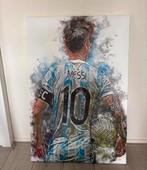 Canvas Messi, 60x90, zo goed als nieuw., Huis en Inrichting, Ophalen of Verzenden, Zo goed als nieuw, Foto of Poster, 75 cm of meer