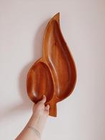 Vintage houten borrelplank | teakhouten borrelplank, Ophalen of Verzenden