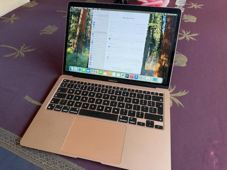 Apple Macbook Air M1 / 13.3 inch/ 8GB/ 256GB / 2020, Computers en Software, Apple Macbooks, Zo goed als nieuw, MacBook Air, 13 inch
