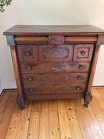 Antieke victoriaanse mahonie lade kast, Antiek en Kunst, Antiek | Meubels | Kasten, Ophalen
