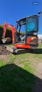 TE HUUR - Minigraver met machinist, Diensten en Vakmensen, Verhuur | Gereedschap en Machines