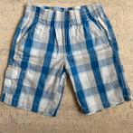 Korte broek / shorts wit grijs blauw geruit - maat 98/104, Kinderen en Baby's, Kinderkleding | Maat 98, Jongen, Lupilu, Gebruikt