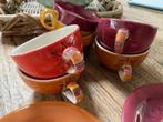Artesa fair trade koffiekopjes en schoteltjes, Ophalen, Zo goed als nieuw, Overige stijlen, Kop(pen) en/of Schotel(s)