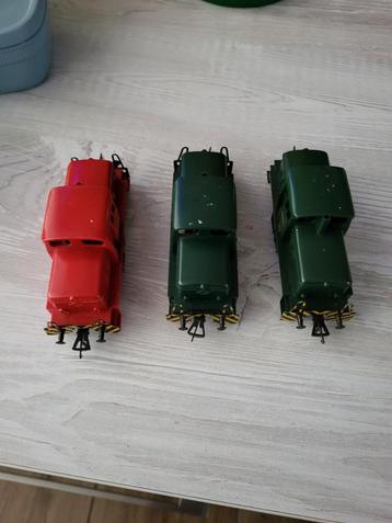 3x locomotief gaan zo weg. beschikbaar voor biedingen