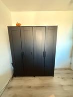2x - IKEA Brimnes Kast Zwart, Huis en Inrichting, Ophalen, Overige materialen, 200 cm of meer, 150 tot 200 cm