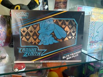 Crown Zenith Elite Trainer Box Plus - Pokemon Center beschikbaar voor biedingen