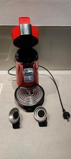 Senseo Philips HD6563 Koffiezetapparaat - Rood, Witgoed en Apparatuur, Koffiezetapparaten, Ophalen, Gebruikt, Koffiemachine, Koffiepads en cups