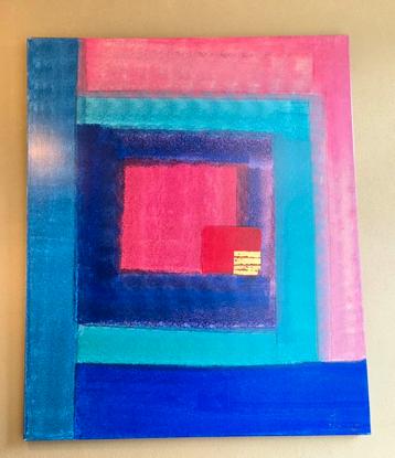 Abstract Schilderij Maya Wildevuur beschikbaar voor biedingen