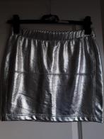 ROK ZILVER NIEUW MAAT S, Kleding | Dames, Rokken, Ophalen of Verzenden, Nieuw, Maat 38/40 (M)