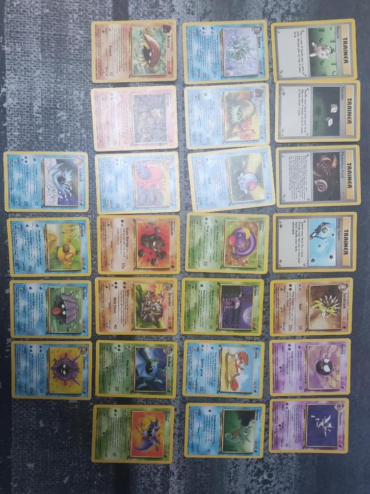fossil pokemon kaarten set, Hobby en Vrije tijd, Verzamelkaartspellen | Pokémon, Meerdere kaarten, Ophalen of Verzenden