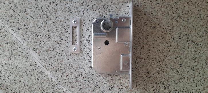 Nemef kastslot profielcilinder 1258 met aluiminium voorplaat, Hobby en Vrije tijd, Overige Hobby en Vrije tijd, Nieuw, Ophalen of Verzenden