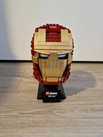 LEGO Marvel Iron Man helmet, Kinderen en Baby's, Speelgoed | Duplo en Lego, Ophalen of Verzenden, Zo goed als nieuw, Complete set