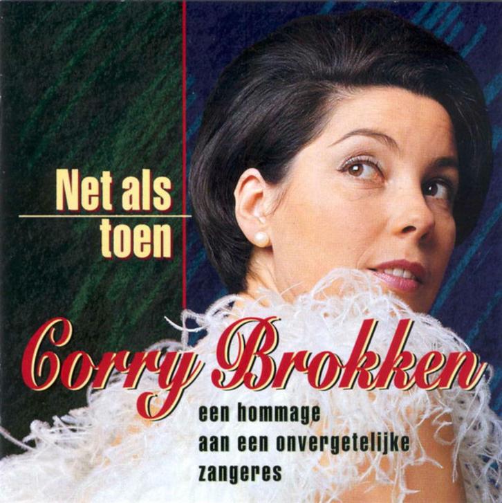 Corry Brokken – Net Als Toen 2XCD, Cd's en Dvd's, Cd's | Nederlandstalig, Zo goed als nieuw, Pop, Verzenden