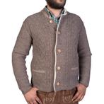 Heren trachten vest mt L, XL & XXL bruin/beige & grijs/rood, Ophalen of Verzenden, Nieuw, Maat 56/58 (XL), Beige