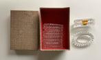 6 vintage kristallen servetringen, Antiek en Kunst, Ophalen of Verzenden