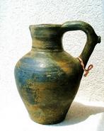 Antieke kruik - Mohacs - Hongarije gesigneerd, Antiek en Kunst, Antiek | Keramiek en Aardewerk, Ophalen