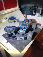 Traxxas Stampede met Rustler body - Aangepast Accuvak, Elektro, Gebruikt, Auto offroad, Ophalen of Verzenden
