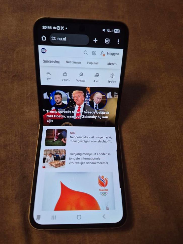 Samsung Galaxy Flip 6, Telecommunicatie, Mobiele telefoons | Samsung, Zo goed als nieuw, Galaxy Z Flip, 256 GB, Zonder abonnement