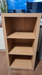 2 houten kastjes met planken, Huis en Inrichting, Ophalen, Met plank(en), 100 tot 150 cm, 50 tot 100 cm