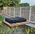 Design ligbedden in naturel , zwart of wit onderstel, Tuin en Terras, Tuinmeubel-accessoires, Ophalen of Verzenden, Nieuw