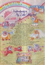 Retro reclame 1986 My Little Pony verkleedpartij speelgoed, Verzamelen, Retro, Ophalen of Verzenden
