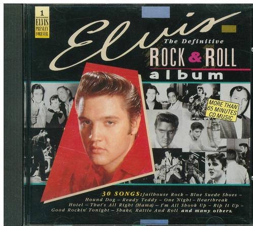 CD ELVIS PRESLEY – THE DEFINITIVE ROCK & ROLL ALBUM, Cd's en Dvd's, Cd's | Rock, Gebruikt, Rock-'n-Roll, Ophalen