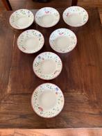 Johnson Bros Summer Chintz desert schaaltjes 7 stuks 13cm, Ophalen of Verzenden