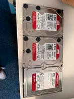 3x WD Red NAS HDD - 2TB - Goed!, Computers en Software, Harde schijven, Intern, Gebruikt, Server, Ophalen of Verzenden