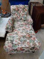 Prachtige gebloemde chaise longue - zo goed als nieuw!, Huis en Inrichting, Ophalen