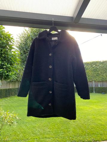 Zwarte teddy tussen/winterjas, Sisterspoint, maat XS beschikbaar voor biedingen