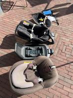 Maxi-Cosi Pebble Plus en 2wayPearl met 2wayFix Isofix Base, Ophalen, Gebruikt, Zijbescherming, Isofix