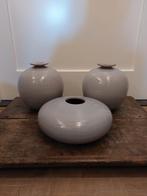 Ecri lila kleur vazen, Huis en Inrichting, Overige kleuren, Aardewerk of Porselein, Ophalen of Verzenden, Zo goed als nieuw