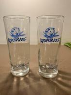 2 Korenwolf Bierglazen - 16 cm hoog, Ophalen of Verzenden, Zo goed als nieuw