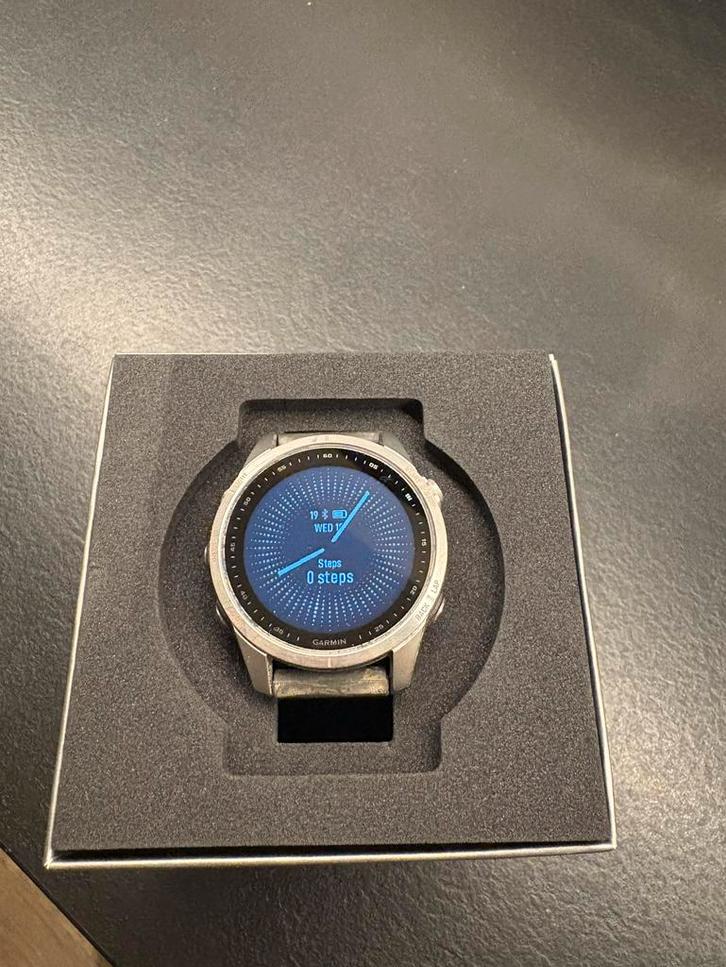 Garmin Fenix 7S - Topsporthorloge!, Sieraden, Tassen en Uiterlijk, Smartwatches, Zo goed als nieuw, Grijs, Afstand, Waterdicht