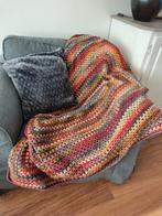 Handgemaakte plaid "Chai" 115x175cm, Huis en Inrichting, Woonaccessoires | Plaids en Woondekens, Ophalen of Verzenden, Nieuw