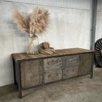 Stalen werkbank, keukeneiland, dressoir, toonbank, Antiek en Kunst, Ophalen