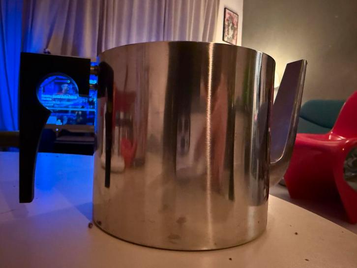 Stelton Cylinda Line Theepot - Arne Jacobsen 1967, Huis en Inrichting, Keuken | Keukenbenodigdheden, Gebruikt, Ophalen of Verzenden