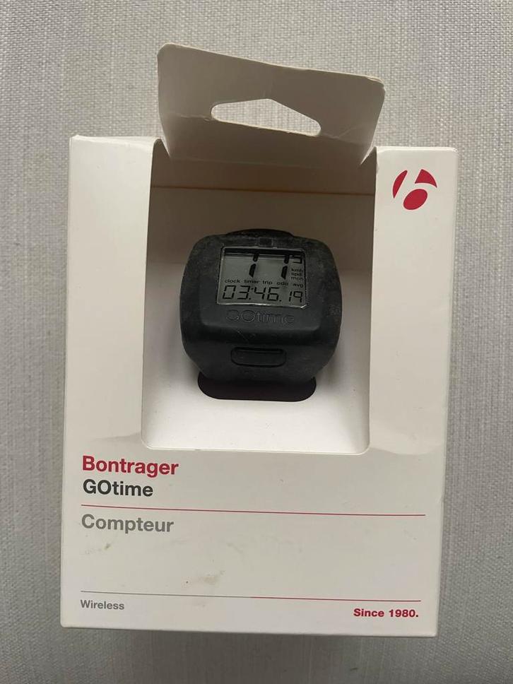 Bontrager GOtime Fietscomputer - Nieuw, Fietsen en Brommers, Fietsaccessoires | Fietscomputers, Nieuw, Draadloos, Ophalen of Verzenden