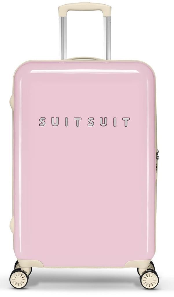 ✅ SUITSUIT Fabulous Fifties Pink Dust koffer 66 cm - NIEUW, Sieraden, Tassen en Uiterlijk, Koffers, Nieuw, Hard kunststof, 60 tot 70 cm