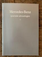 NL brochure folder Mercedes-Benz Speciale uitrustingen 1982, Nieuw, Mercedes-Benz, Mercedes, Ophalen of Verzenden