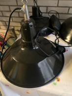 Industriele fabriekslampen Franse textielfabriek, Huis en Inrichting, Ophalen, Zo goed als nieuw, Minder dan 50 cm