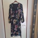 9) overslag jurk merk M&S maat 54, Ophalen of Verzenden, Zo goed als nieuw, Zwart, Jurk