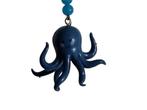 Sleutelhanger : Blauwe Octopus !!, Nieuw, Ophalen of Verzenden