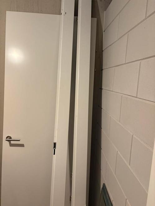 Binnendeur opdek rechtsdraaiend, Doe-het-zelf en Verbouw, Deuren en Horren, Zo goed als nieuw, Binnendeur, 215 cm of meer, 80 tot 100 cm